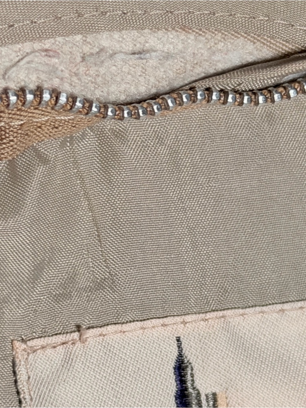 Misty Harbor Beige Double-Breasted Trench Coat Medium - Picture 5 of 13